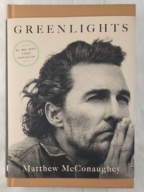 GREENLIGHTS Matthew McConaughey, Autobiography, CROWN FIRST HC EDITION, 2020